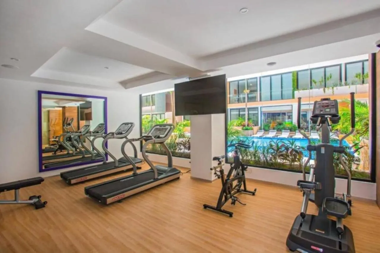 Downtown Exclusive 2Br Ph With Priv Pool Gym Cinema Apartment Playa del Carmen Mexico