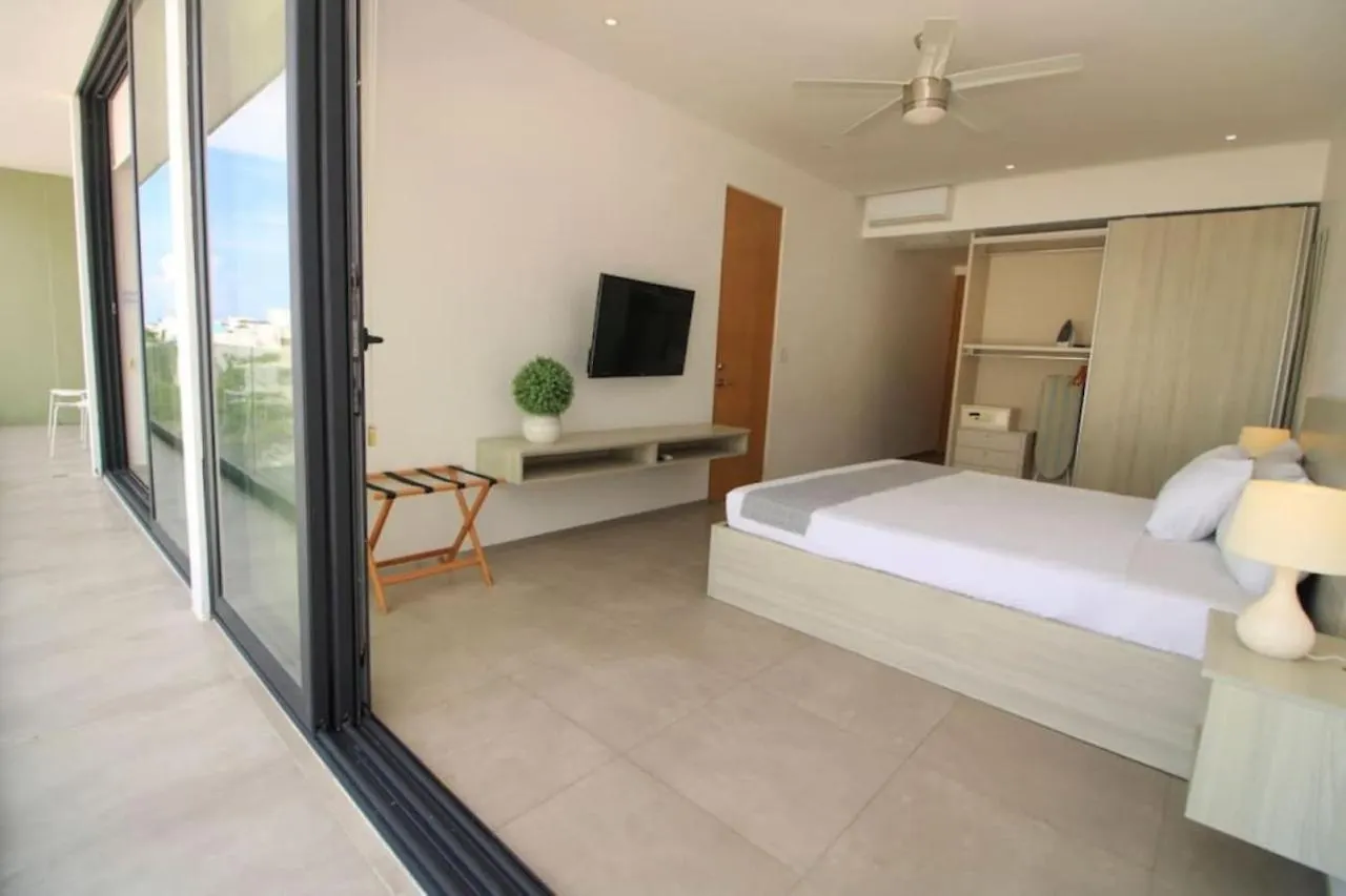 Downtown Exclusive 2Br Ph With Priv Pool Gym Cinema Apartment Playa del Carmen Mexico