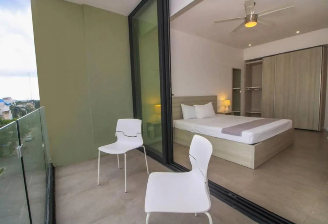 Downtown Exclusive 2Br Ph With Priv Pool Gym Cinema Apartment Playa del Carmen Mexico