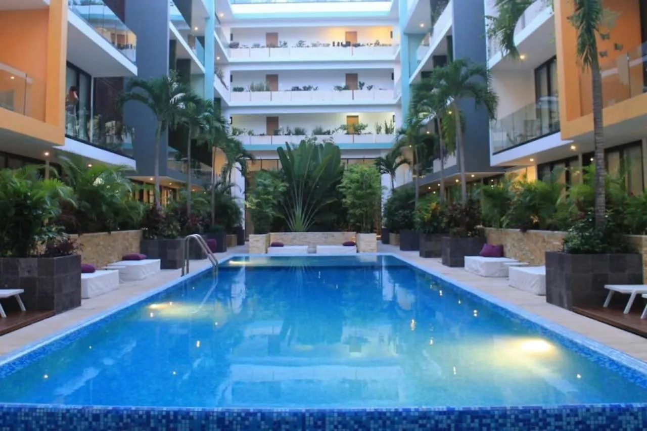 Downtown Exclusive 2Br Ph With Priv Pool Gym Cinema Apartment Playa del Carmen
