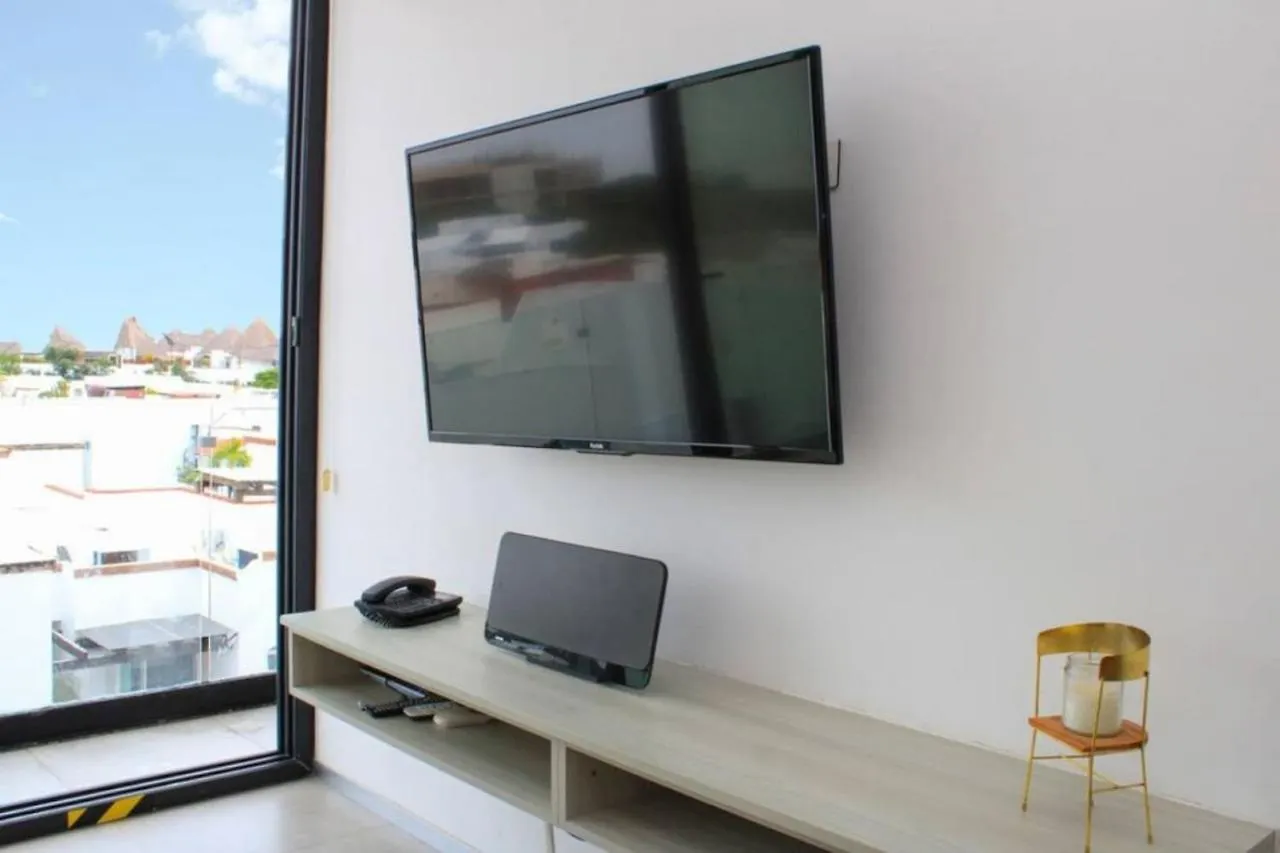 Downtown Exclusive 2Br Ph With Priv Pool Gym Cinema Apartment Playa del Carmen 0*,
