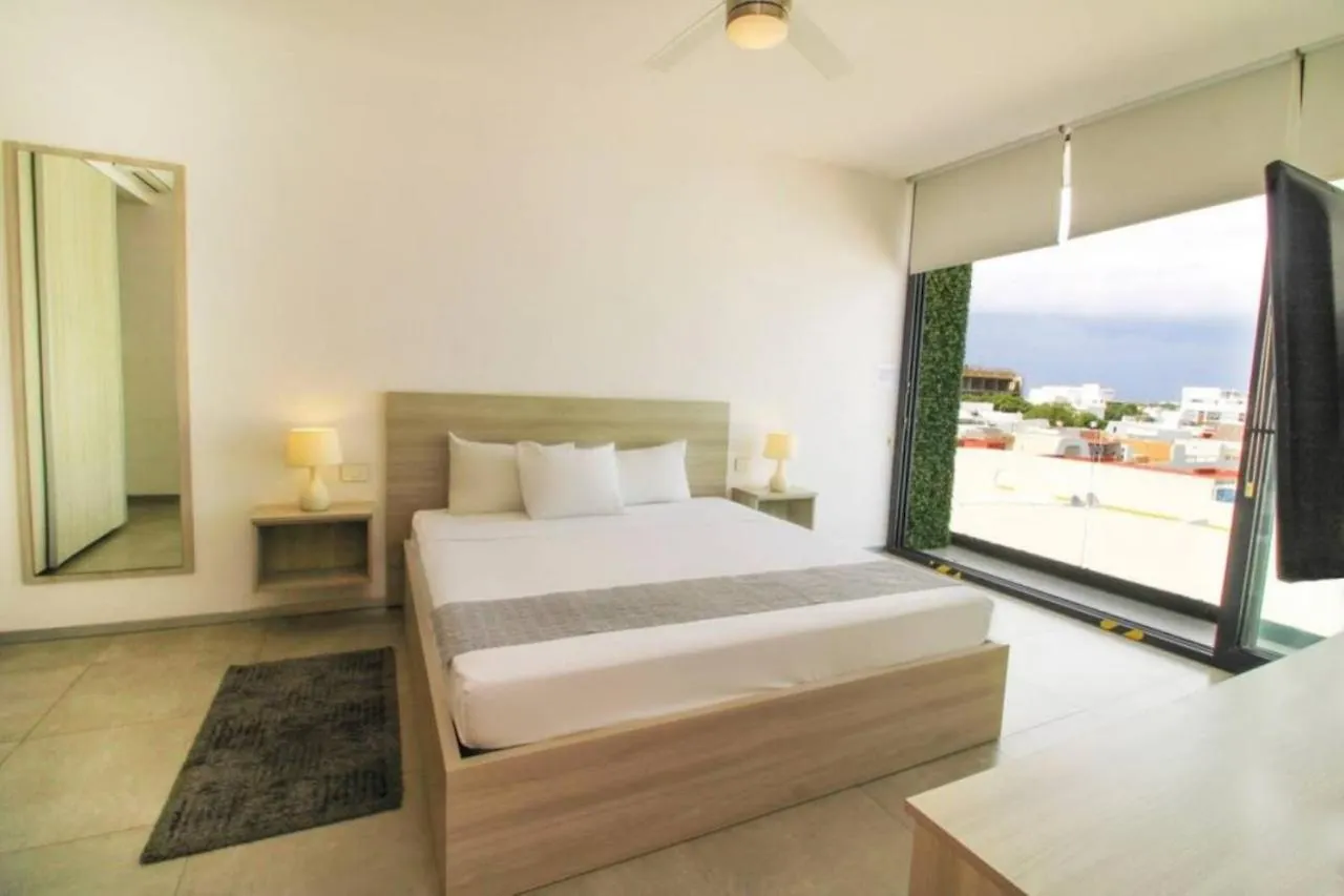 Downtown Exclusive 2Br Ph With Priv Pool Gym Cinema Apartment Playa del Carmen Mexico