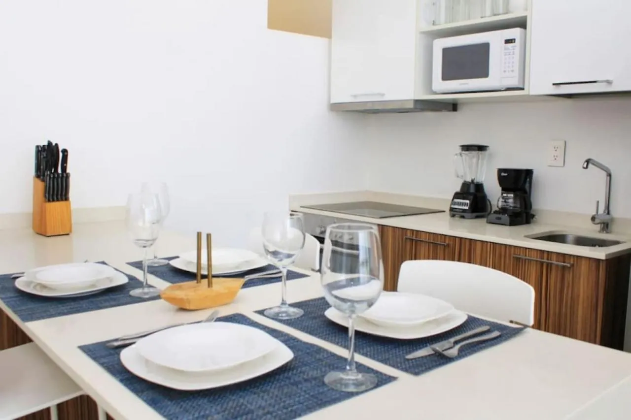 Downtown Exclusive 2Br Ph With Priv Pool Gym Cinema Apartment Playa del Carmen