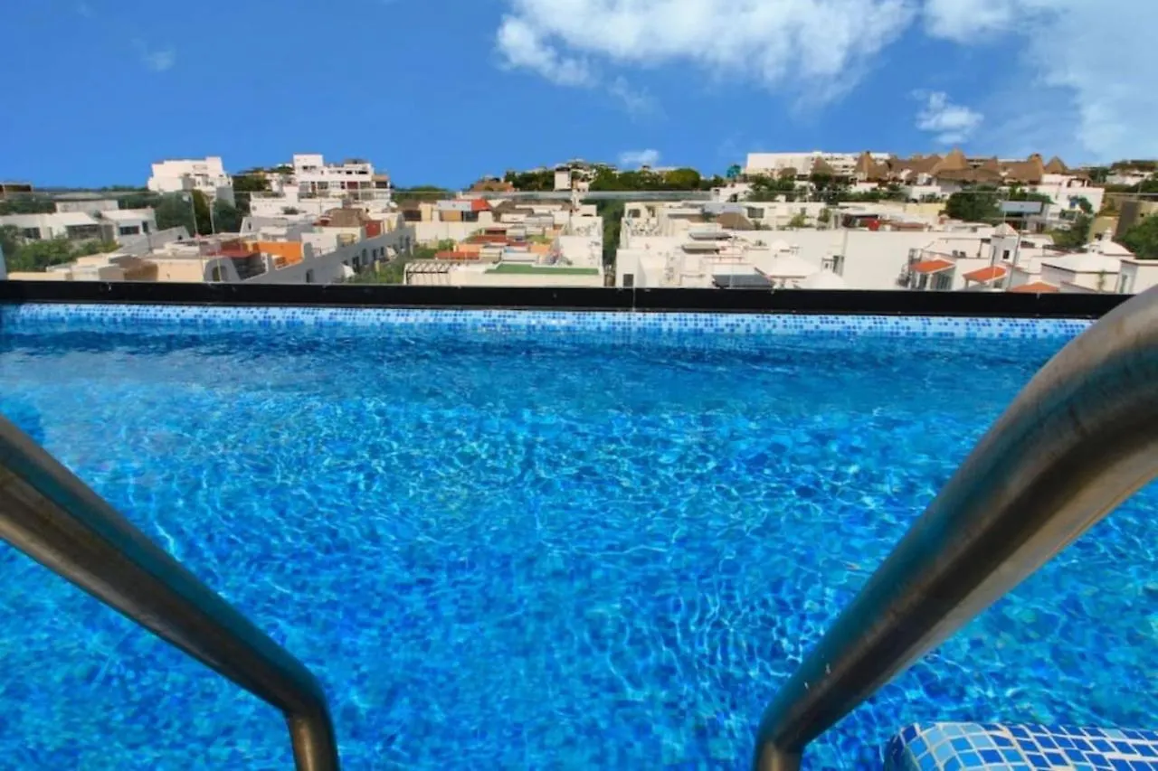 Downtown Exclusive 2Br Ph With Priv Pool Gym Cinema Apartment Playa del Carmen Mexico