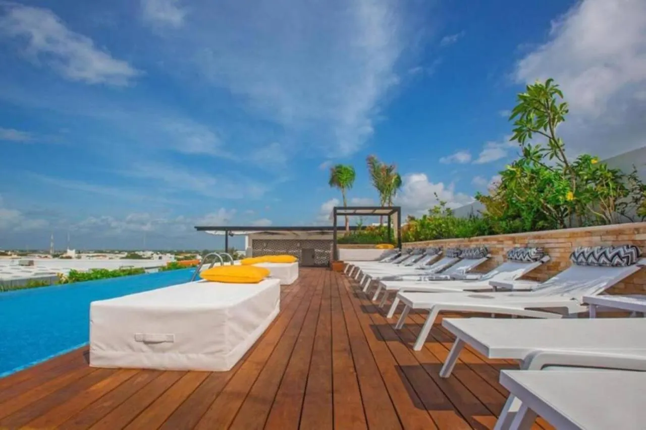Appartamento Downtown Exclusive 2Br Ph With Priv Pool Gym Cinema Playa del Carmen 0*,
